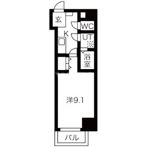 Excel神戸UrbanHillsの間取り図