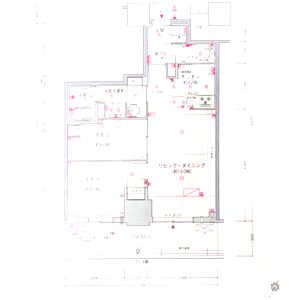 ジオタワー十三の間取り図