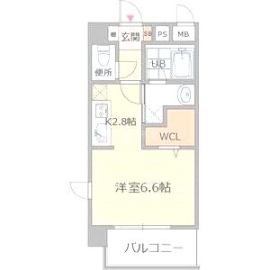 ヴィラルーチェの間取り図