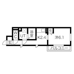 アルタイル・ヴィラIIの間取り図