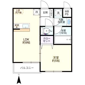 BLANCOSTA SENNARIの間取り図