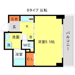 ウィスタリア京橋の間取り図