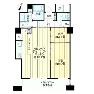 N4.TOWERの間取り図
