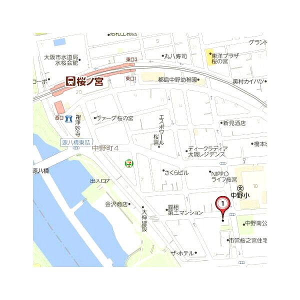 ドリームネオポリス桜ノ宮の外観2枚目