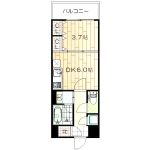 パラゴン布施駅前の間取り図