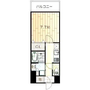 パラゴン布施駅前の間取り図