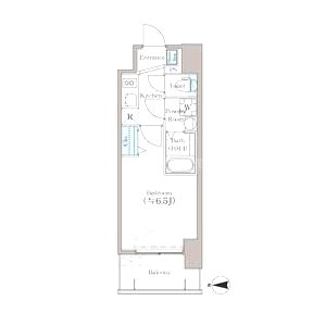 エスリードレジデンス ザ・グラン大阪ノアの間取り図
