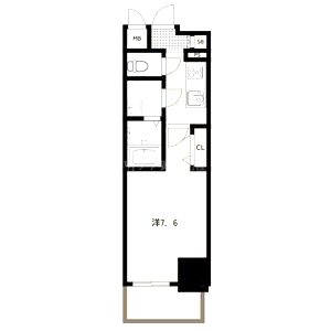 レジュールアッシュ梅田LUXEの間取り図
