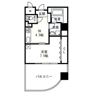 ジョイパーク鶴見の間取り図