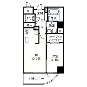 ジョイパーク鶴見の間取り図