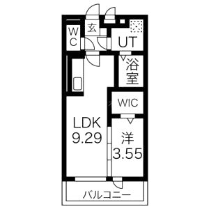 メルヴェーユの間取り図