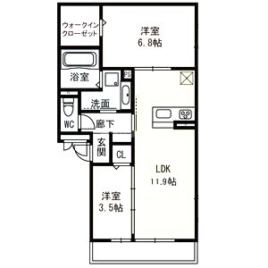 プロスペリタの間取り図