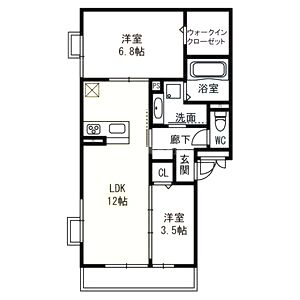プロスペリタの間取り図