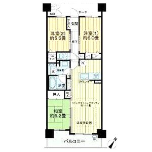イニシア梅小路公園の間取り図