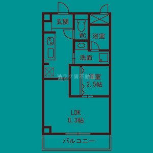 K.bld 住居の間取り図