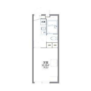 レオパレス清山の間取り図