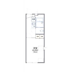 レオパレス清山の間取り図