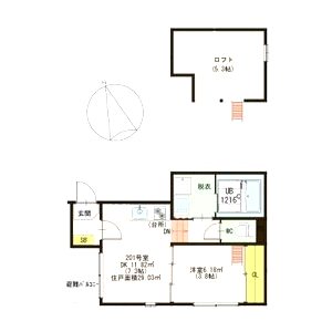 フィオーレの間取り図