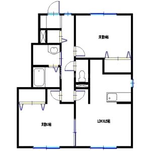 コンフォート高町IIの間取り図
