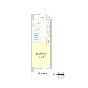 プレデコート西京極の間取り図