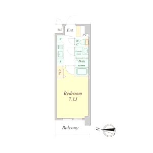 プレデコート西京極の間取り図