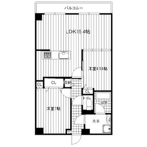 デイグラン緑丘の間取り図