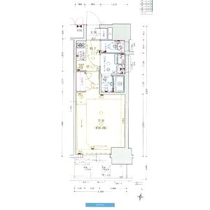 プレサンス梅田の間取り図