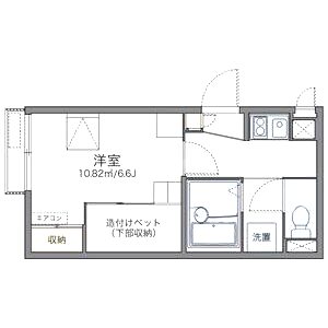 レオパレス三条東山の間取り図