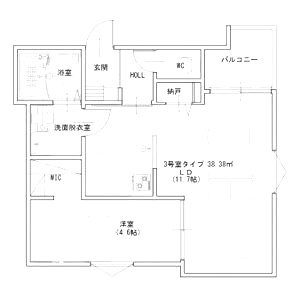 REGALESTセレブ千里丘の間取り図