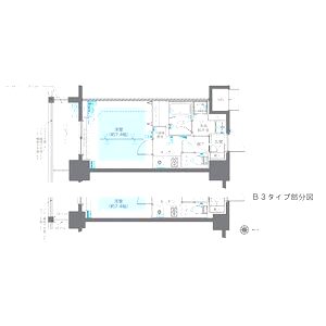 ZOOM江坂公園の間取り図