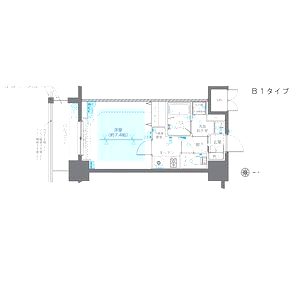 ZOOM江坂公園の間取り図