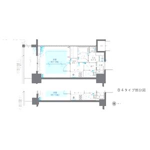 ZOOM江坂公園の間取り図