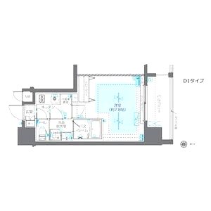 ZOOM江坂公園の間取り図