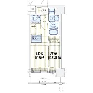 スワンズシティ新大阪ヴィーヴォの間取り図