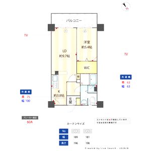 ドーマ泉大津の間取り図