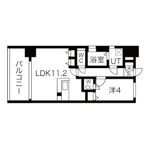 ドーマ泉大津の間取り図