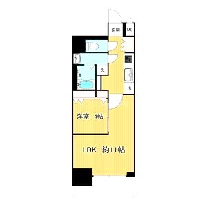 フォーリアライズ本町レクスの間取り図