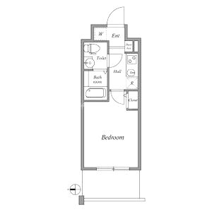 ARISTO扇町の間取り図