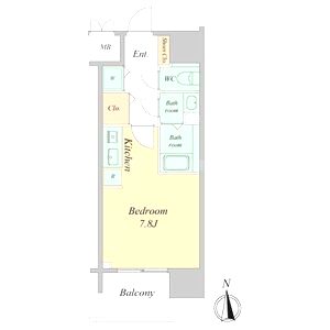 BLAU本町東(旧BPRレジデンス本町東)の間取り図