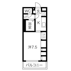 リブリ・昭和園の間取り図