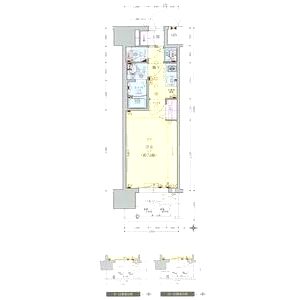 プレサンス松屋町駅前デュオの間取り図