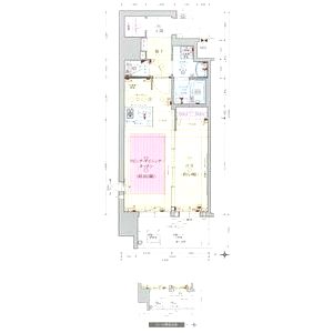 プレサンス松屋町駅前デュオの間取り図