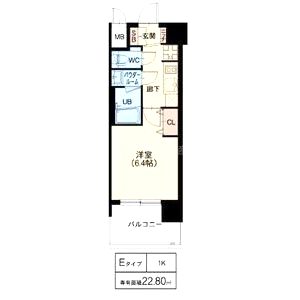 プレサンス神崎川ファインブレスの間取り図