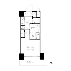 ルーエ本町の間取り図