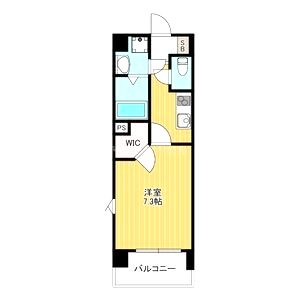 レジュールアッシュ江坂の間取り図