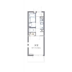 クレイノジャバ石井の間取り図