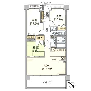 ワコーレ伊丹安堂寺レジデンスの間取り図