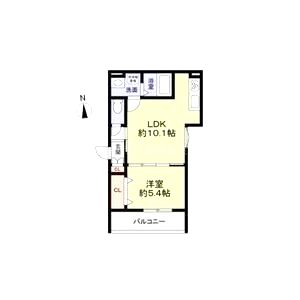 フォレストクリエオーレ金剛の間取り図