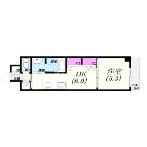 Verde与古道の間取り図