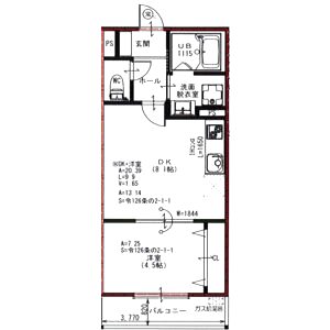 アート香里園の間取り図